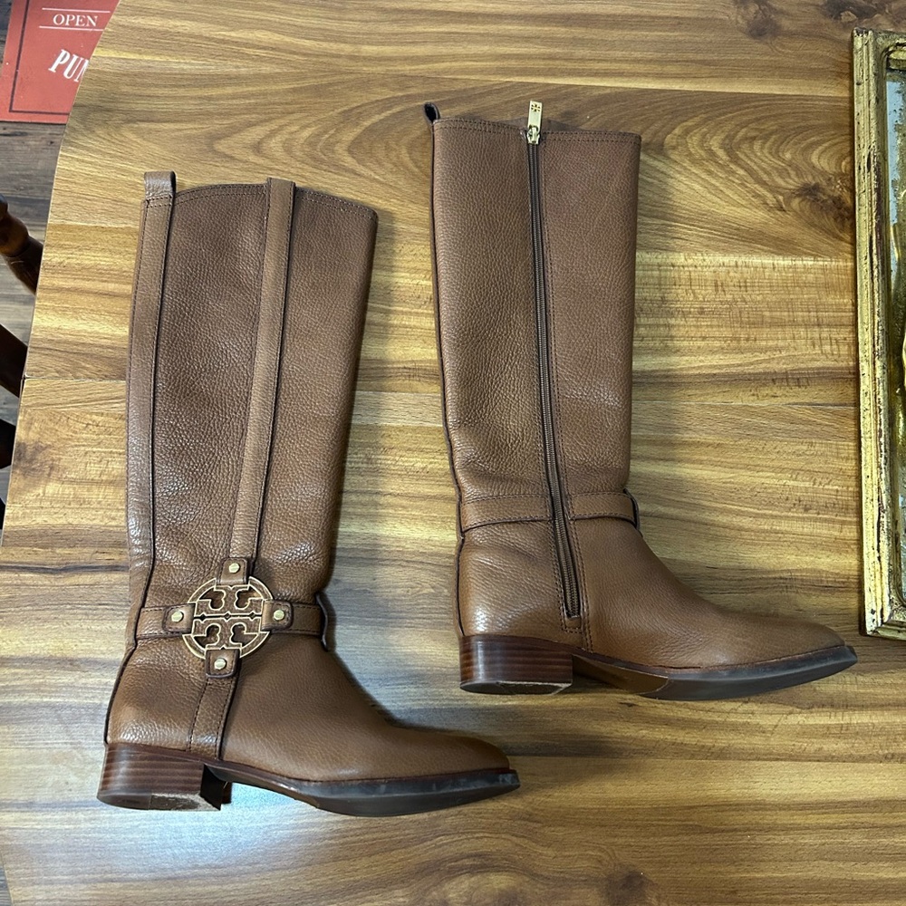 Tory Burch Amanda Riding Boots Size 6